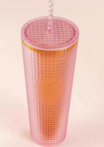 Vaso Starbucks Rosa Pink San Valentin Grid Venti Termo Cuotas Sin Inter S