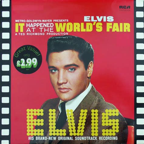 Elvis Presley It Happened At The World S Fair Rca International