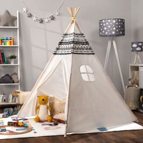 Paco Home Tente Enfants Tipi Chambre Denfant De Jeu Int Rieur Robuste