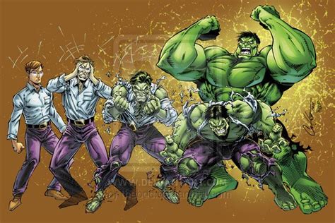 The Incredible Hulk Comic Transformation