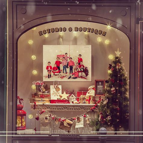 Escaparates navideños estudio fotografia navidad tiendas bonitas