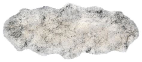 Rustic Sheepskin Double Pelt X Rug Husky Tip Contemporary