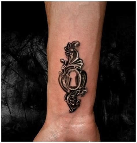 30 Lock And Key Tattoo Designs that will unlock your fantasies