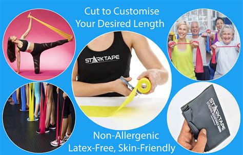 Physical Therapy Bands 8,16, 25 Yard Rolls. Latex-Free Resistance Band