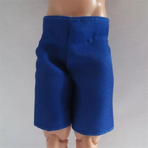 New Barbie Signature Looks Made To Move Ken Doll Blue Shorts