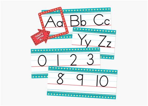 Classroom Alphabet Banner Modern , Free Transparent Clipart - ClipartKey