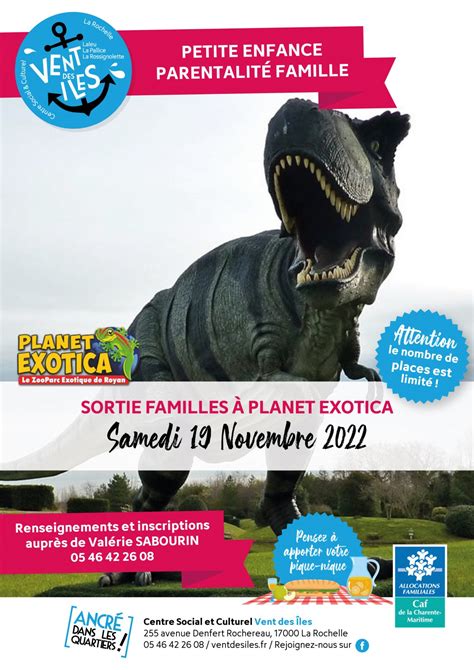 Sortie Familles Planet Exotica Centre Social Culturel Vent Des Iles