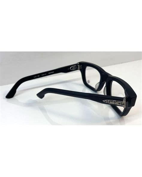 Chrome Hearts Crypdic Matte Black Rx Glasses For Men Lyst Uk