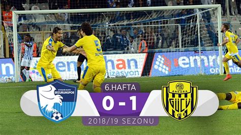 BB Erzurumspor 0 1 MKE Ankaragücü 6 Hafta 2018 19 YouTube