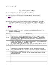 Bibl Week Two Galatians Observation Assignment Template Docx