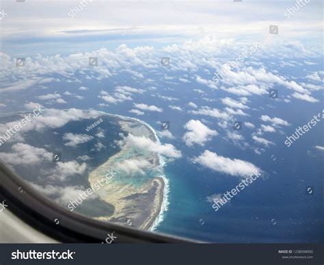 Aerial View North Sentinel Island Andaman Stock Photo 1238098000 ...