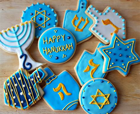 Happy Hanukkah Cookies Festive Holiday Treats