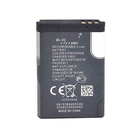 Li Ion Bl C V Mah Bl C Battery For Nokia Buy Bl C Battery Li