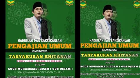 Jadwal Gus Iqdam Sepulang Umrah Di Bulan Desember Dekengan Pusat