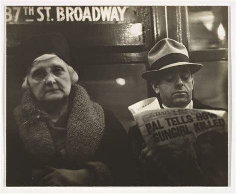 Walker Evans | [Subway Passengers, New York City] | The Metropolitan ...