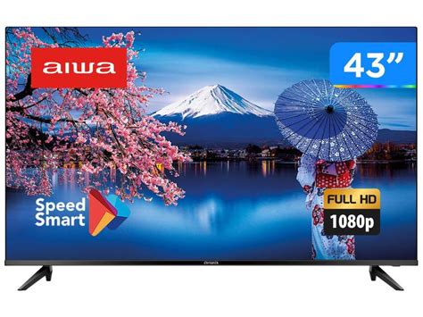 Smart TV 43 Full HD D LED Aiwa IPS Wi Fi HDR 3 HDMI Smart TV