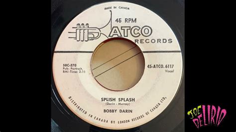 Bobby Darin Splish Splash Hq 2023 Remastered Youtube