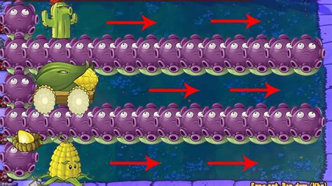 Cactus Vs Kernel Pult Vs Cob Cannon Vs Giga Gargantuar Zombies