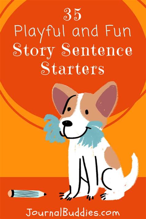 35 Good Sentence Starters Free