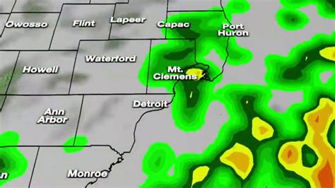 Metro Detroit Weather Forecast Aug A M Update Youtube