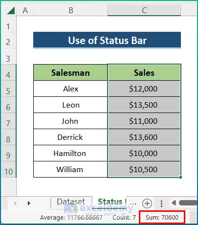 How To Sum The Values In A Column In Excel Methods