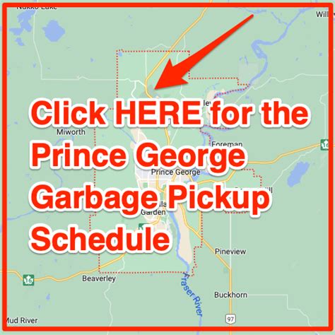 Prince George Recycling Schedule Schedule Lira Shelly