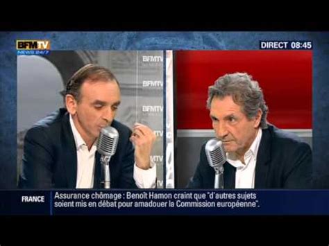 Eric Zemmour VS Jean Jacques Bourdin Fdesouche