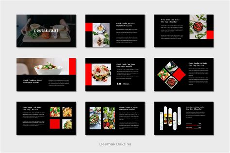 RESTAURANT Powerpoint Template Powerpoint Templates Keynote