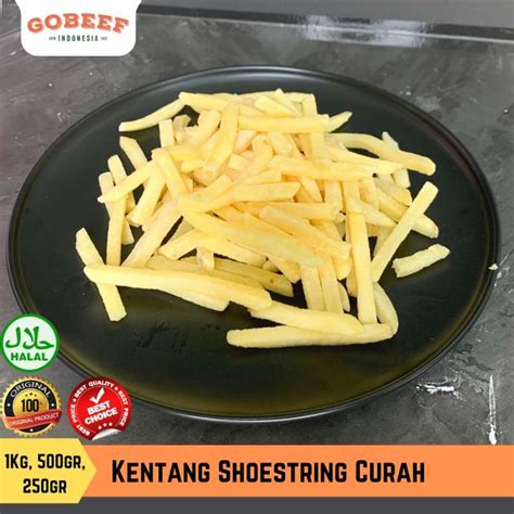 Jual Kentang Shoestring Curah Frozen Shoestring French Fries Di