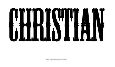 Christian Name Design