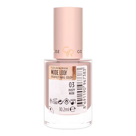 Buy Golden Rose Nude Look Perfect Nail Color 03 Dusty Nude Online At