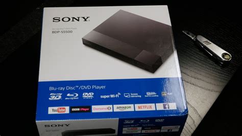 Unboxing The Sony BDP S5500 Blu Ray Player YouTube