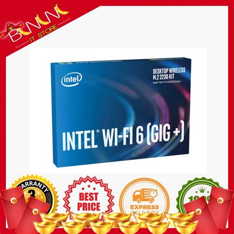 Intel Wi Fi 6 Ax200 Gig Desktop Wireless M 2 2230 Kit Ax200ngw Shopee Malaysia