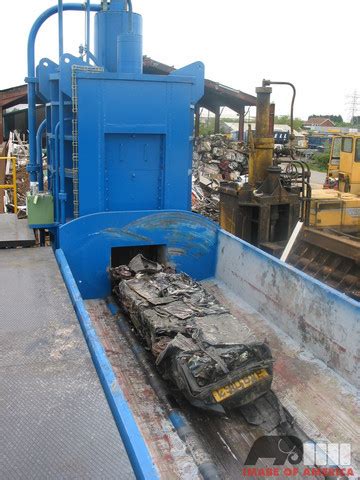 Imabe Shear Baler Pc Techonology For Solid Waste Recycling