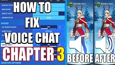 How To Fix Fortnite Game Chat In Chapter Xbox Ps Fortnite