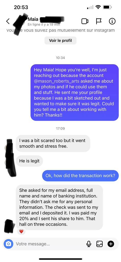 Weird Instagram Artist Scam Story In Comments Rscams