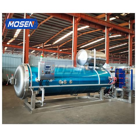 Automatic Water Spray Retort Sterilizer Autoclave For Food Sterilizing