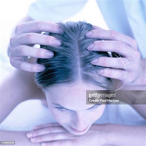 Scalp Massage Woman Photos And Premium High Res Pictures Getty Images