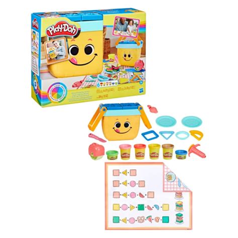 Massinha Play Doh Picnic Shapes Starter Clubinho Do Desconto