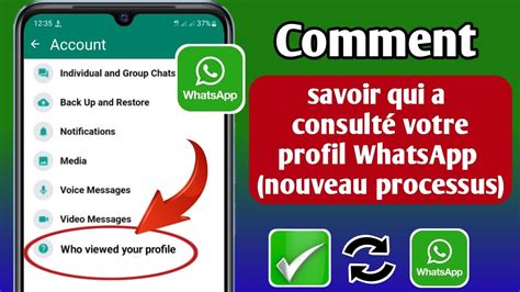 Comment Voir Qui A Consult Secr Tement Votre Statut Profil Whatsapp