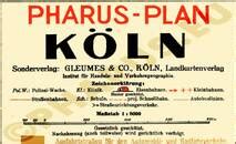 Pharus Pharus Historischer Stadtplan K Ln