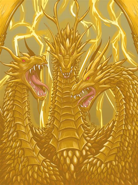 King Ghidorah Clip Art