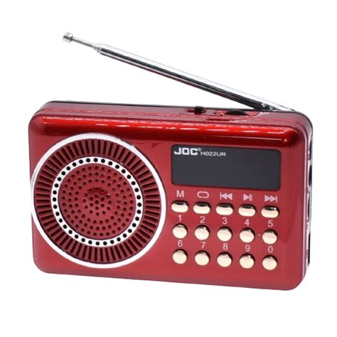 Radio Cu Acumulator Portabil Joc Cititor Mp3 Tfusb Radio Fm Afisaj