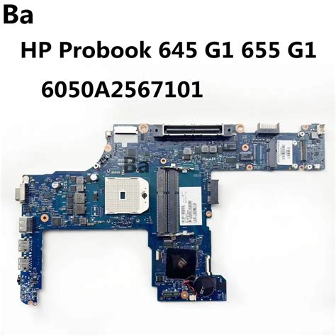 For HP Probook 645 G1 655 G1 Laptop Motherboard Integrated 6050A2567101