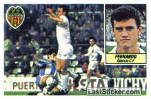 Sticker Fernando Colecciones Este Spanish Liga