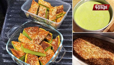 Cara Mudah Buat Kuih Bakar Pandan Yang Sedap Dan Beraroma Lembut Di