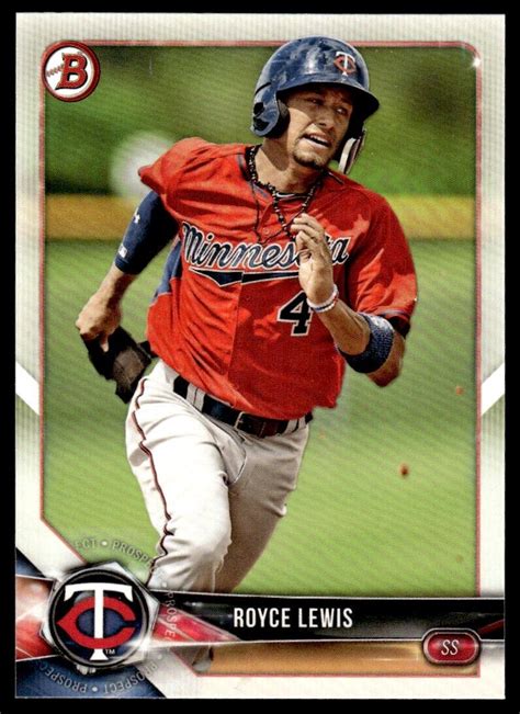 Bowman Prospects Royce Lewis Minnesota Twins Bp Ebay