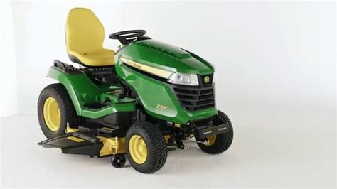 John Deere S140 48 22 Hp V Twin Gas Hydrostatic Riding Lawn Tractor Bg21274 The Home Depot