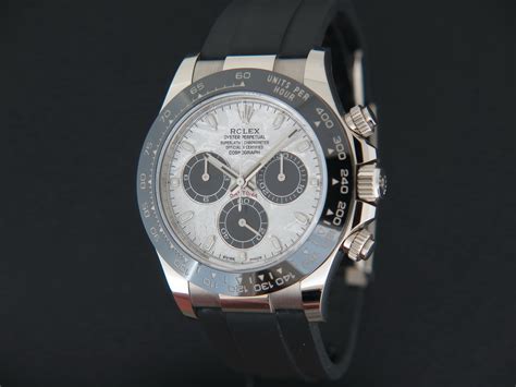 Rolex Daytona White Gold Meteorite Dial Ln Horloges