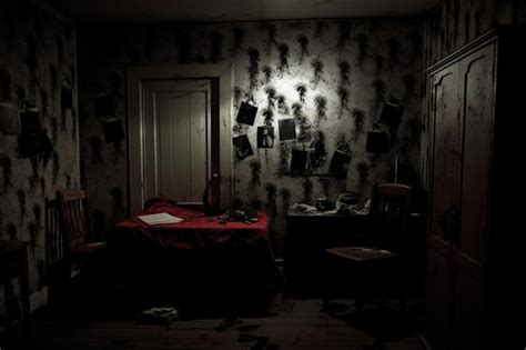 Ark room with bloody handprints on the walls Scary photos1004jpg ...